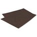 Felt Blanket 4-1/2 in. x 6 in. Brown 2 Pack