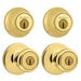 Entry Lockset Combo Tylo Polished Brass