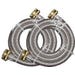 Washing Machine Hose 3/4 in. x 3/4 in. 60 in. 2 Pack