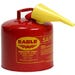 Gas Can Safety 5 gal. Red Metal