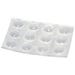 Bumper 3/8 in. Clear 12 Pack
