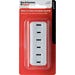 Triple Receptacle Adapter 125V 15A White