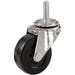 Threaded Stem Caster Swivel 2 in. with 3/8 in. x 16 THD Rubber