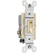 Toggle Switch 3-Way Grounded Ivy