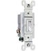 Toggle Switch 3-Way 15A White