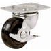 Plate Caster Swivel with Brake 3 in.