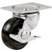 Plate Caster Swivel with Brake 4 in.