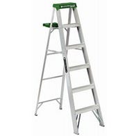 Step Ladder Type II 6 ft. Aluminum
