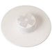 Master Plumber Drain Hair Catcher White