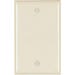 Blank Wall Plate 1 Gang Almond