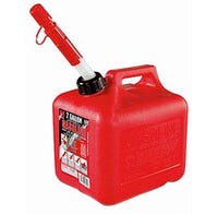 Gas Can 2 gal. Red Plastic