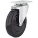 Plate Caster Swivel 5 in. Rubber
