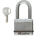 Padlock 2 in., 1-1/2 in. Shackle Stainless Steel Laminated