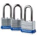 Padlock 1-9/16 in. Laminated 3 Pack