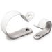 Clamp 3/8 in. White Plastic 15 Pack