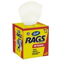 Scott Rags Rags Boxed White 200 Pack