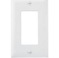 Decorator Wall Plate 1 Gang White