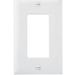 Decorator Wall Plate 1 Gang White