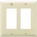 2 Decorator Wall Plate 2 Gang Ivy