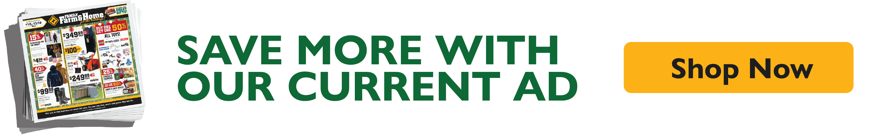 Save more with our current ad!  Shop Now.