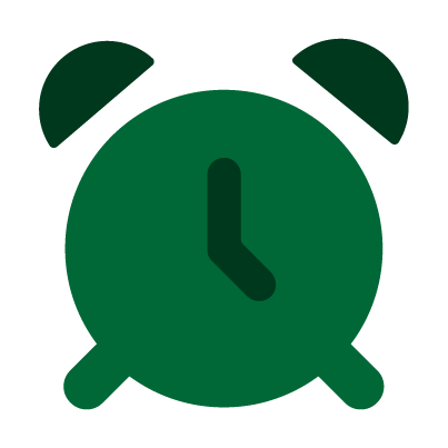 ticking clock icon