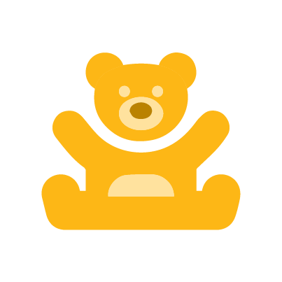 stuffed bear icon