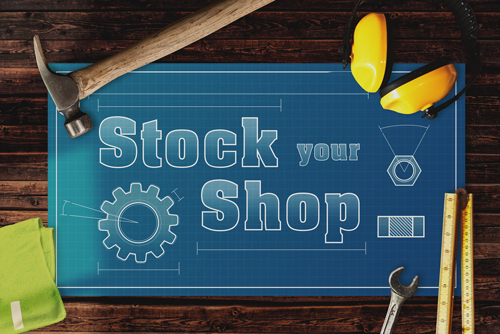 Stock your shop logo